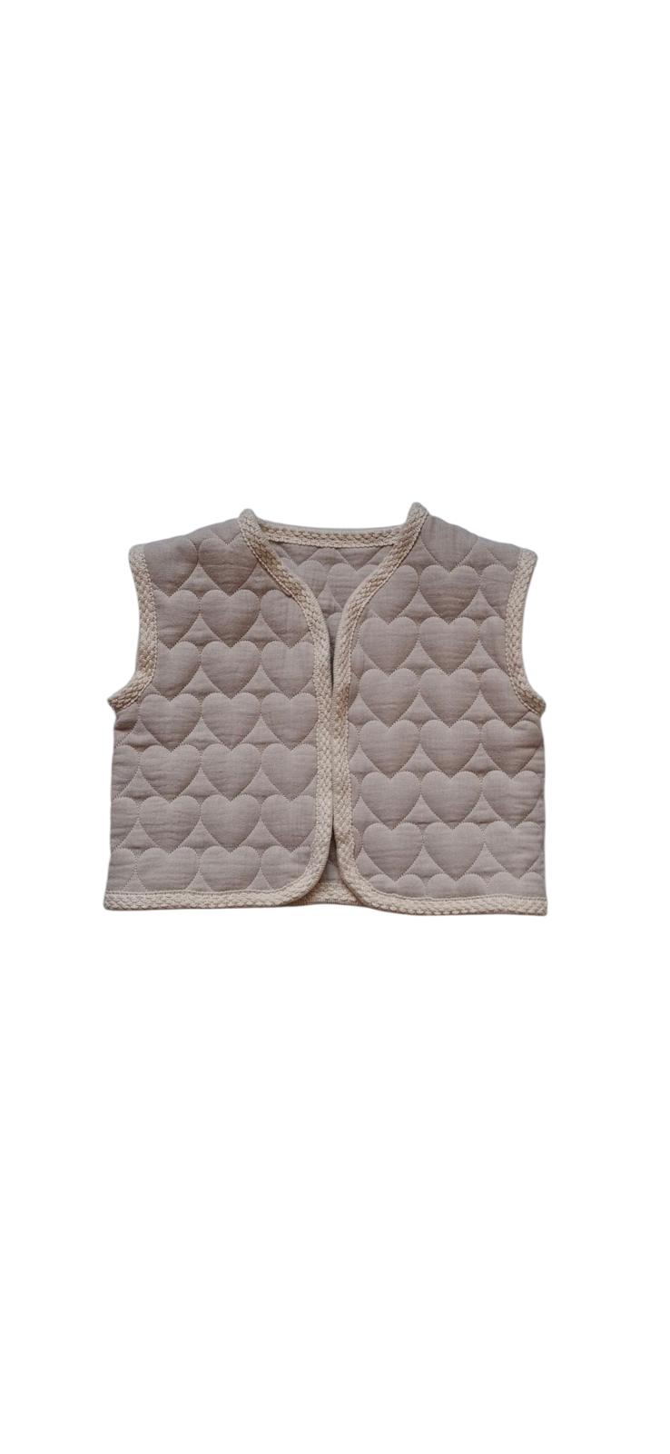 Gilet hartjes