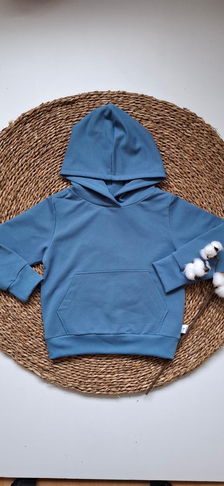 Hoodie blauw